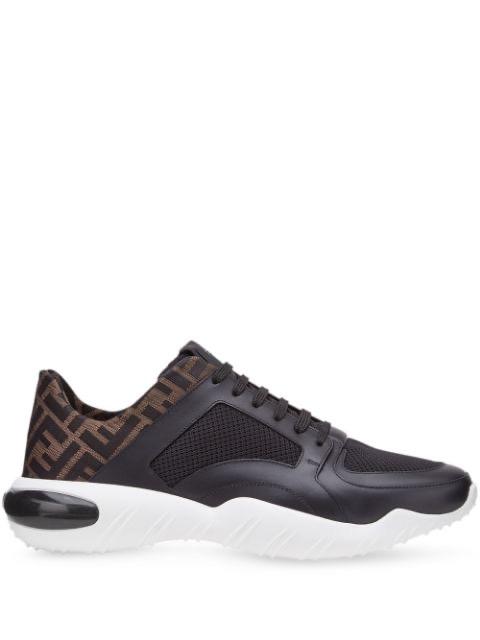 Fendi jacquard FF motif running sneakers