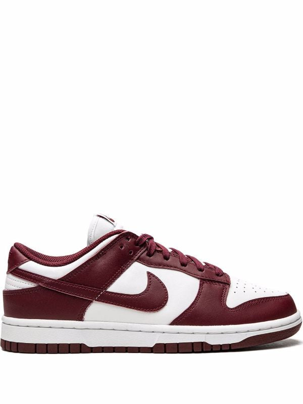 NIKE DUNK LOW WINE RED Nike Dunk Low White and Red – Sneakers for Basketball & Skate