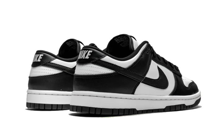 NIKE DUNK LOW “White Black Panda” All-Black Low-Top Sneaker