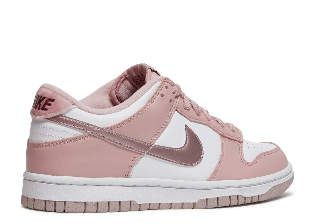 Nike Dunk Low Pink Glaze – iconic low-top sneakers featuring a stylish pink and white design, premium comfort, and durable construction. Perfect for everyday wear and streetwear fashion.