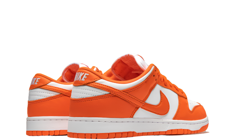 Nike Dunk Low SP Syracuse  Nike Dunk Low "Be True To Your School" – White and Cosmic Clay Sneakers with College-Inspired Colors